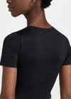 Good America Scuba Tee Bodysuit-Black ***FINAL SALE***-Hand In Pocket