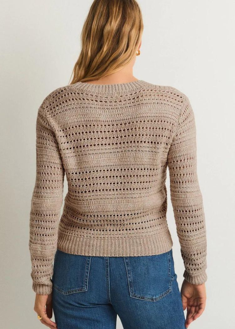 Z Supply Montalvo Crew Neck Sweater - Oatmeal Heather ***FINAL SALE***-Hand In Pocket