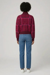 RD Style Caesarea Cardigan - Burgundy-Hand In Pocket
