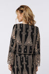 Ciebon Beck Two-Tone Cutout Top - Black/Taupe-Hand In Pocket