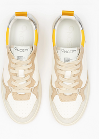 Oncept Phoenix Sneaker- Vanilla-Hand In Pocket