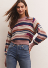 Z Supply Asheville Striped Sweater-Hand In Pocket