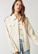 Stacy Button Detail Jacket ***FINAL SALE***-Hand In Pocket