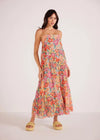 ***FINAL SALE*** MINKPINK Valla Midi Dress - Pink Floral-Hand In Pocket