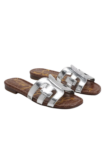 Sam edelman silver sandals shop