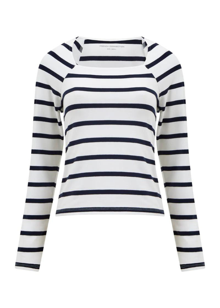Rallie Stripe Long Sleeve Tee ***FINAL SALE***-Hand In Pocket