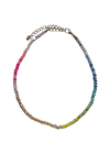 Rainbow Beaded Choker ***FINAL SALE***-Hand In Pocket