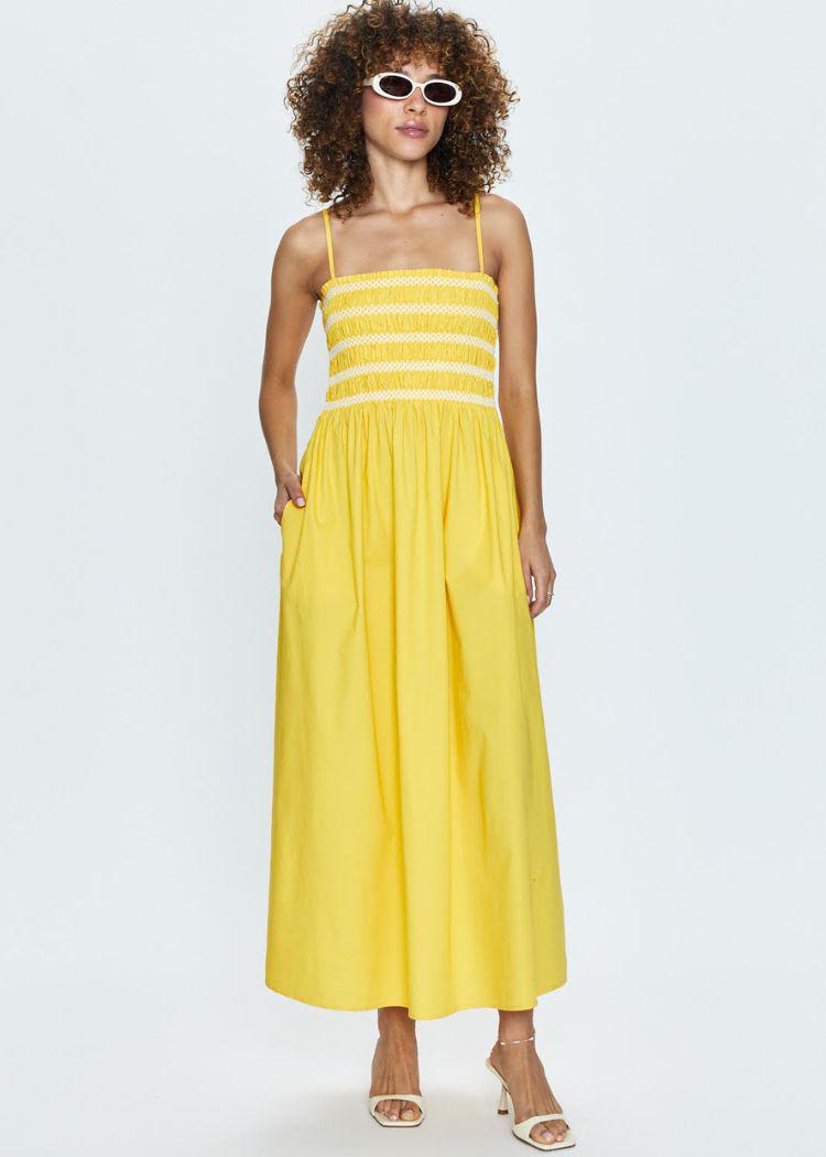 Pistola Bianca Dress - Dandelion ***FINAL SALE***-Hand In Pocket