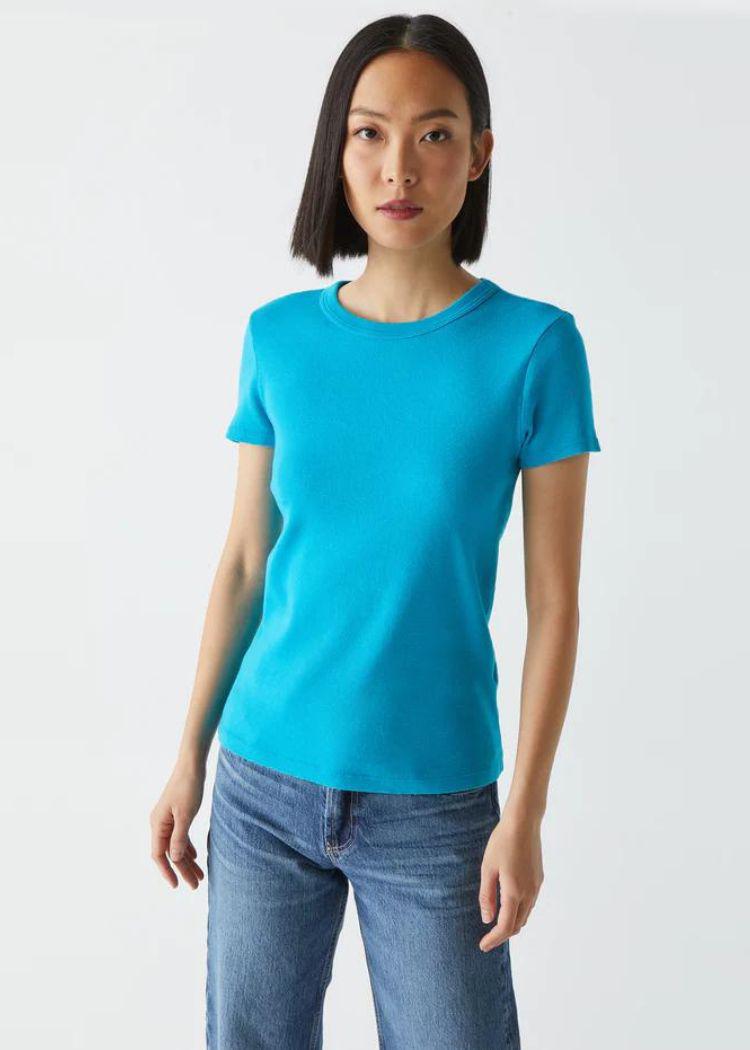 Michael Stars Lexy Tee - Corsica ***FINAL SALE***-Hand In Pocket