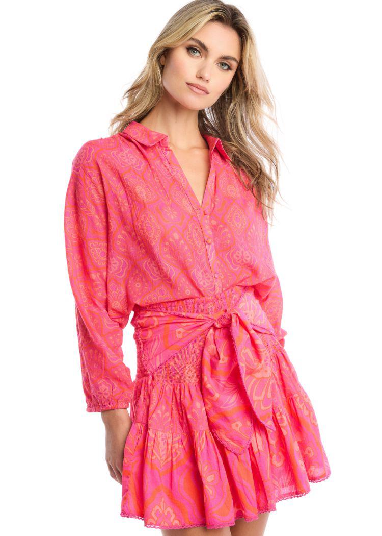 Allison Chase Mini Skirt-Hand In Pocket