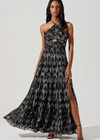 ASTR The Label Madeline Halter Dress - Black/Silver ***FINAL SALE***-Hand In Pocket