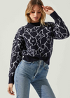 ASTR The Label Saira Sweater-Navy ***FINAL SALE***-Hand In Pocket