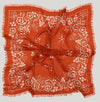 Oversize Fringe Bandana - Field in Chili-Hand In Pocket