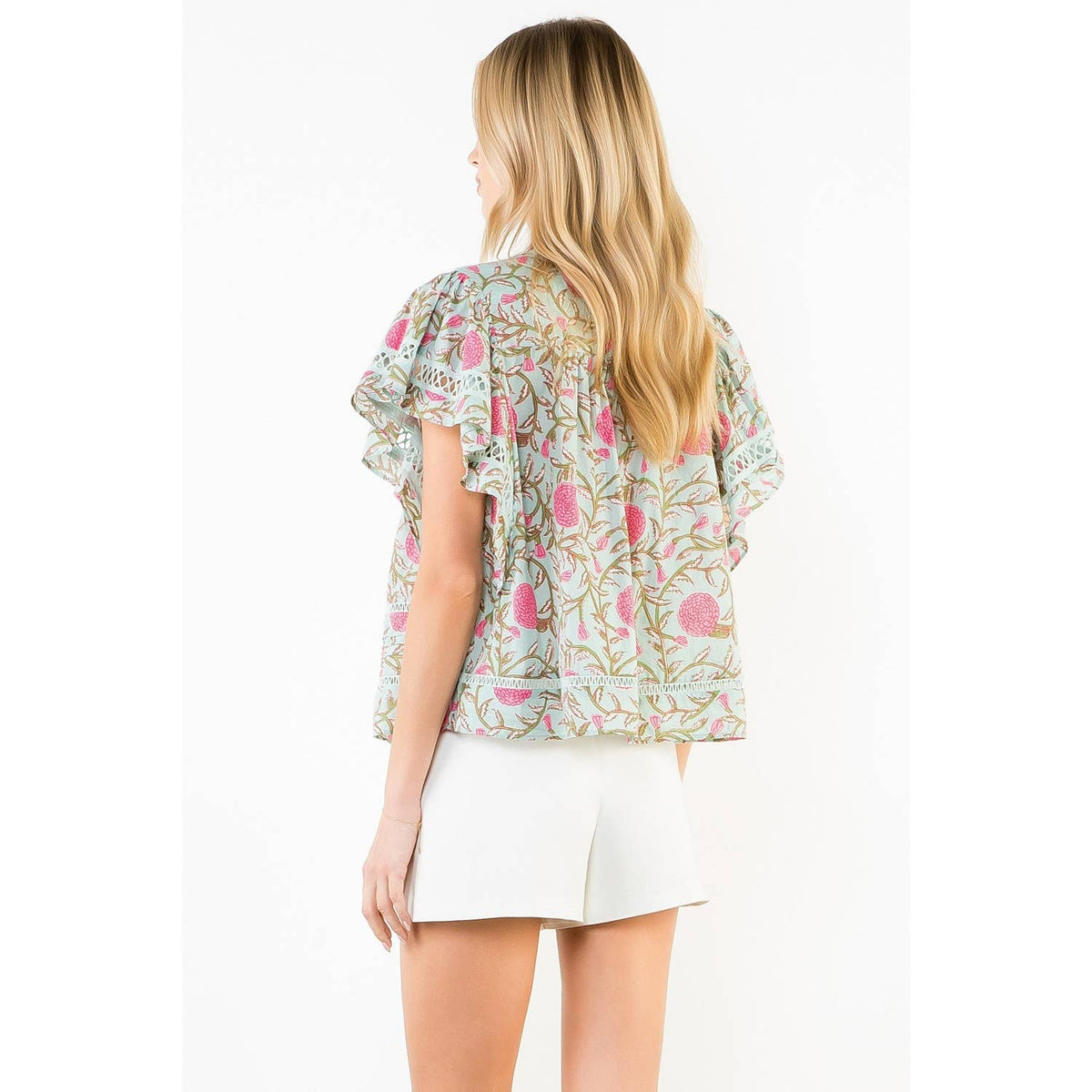 THML Florence Top - Mint-Hand In Pocket