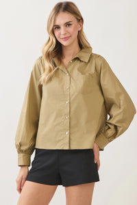 Audrey Top - Khaki
