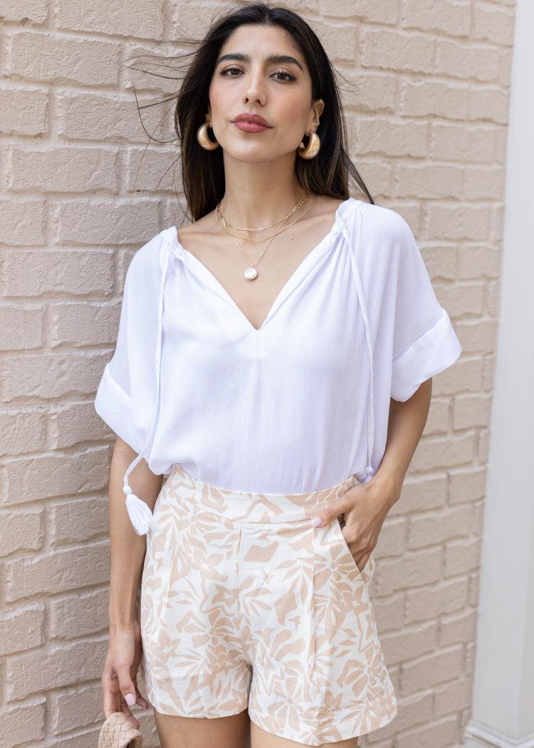 Elan Pearl Top-Hand In Pocket
