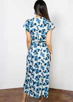 Tristan Floral V-Neck Side Knot Dress ***FINAL SALE***-Hand In Pocket