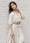 Elan Lively Top - Curry Stripe ***FINAL SALE***-Hand In Pocket