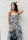 Pistola Smocked Bianca Dress - Safari-Hand In Pocket
