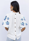 THML Lucy Embroidered Top ***FINAL SALE***-Hand In Pocket
