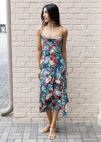 ASTR the Label Gaia Dress-Floral-***FINAL SALE***-Hand In Pocket