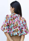 THML Whitney Multi Print Top ***FINAL SALE***-Hand In Pocket