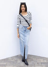 Rallie Stripe Long Sleeve Tee ***FINAL SALE***-Hand In Pocket