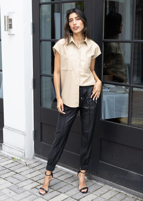 Blank NYC Running Wild Pants-Hand In Pocket