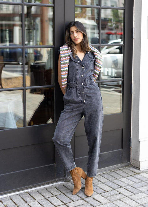 Elan Nikita Jumpsuit-Hand In Pocket