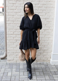 Raven Mini Dress ***FINAL SALE***-Hand In Pocket