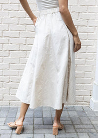 Ravyn Godet Maxi Skirt ***FINAL SALE***-Hand In Pocket