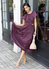 Allegra Cutout Midi Dress-Hand In Pocket