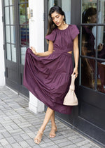 Allegra Cutout Midi Dress-Hand In Pocket