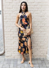 ASTR The Label Marissa Dress-Floral-Hand In Pocket