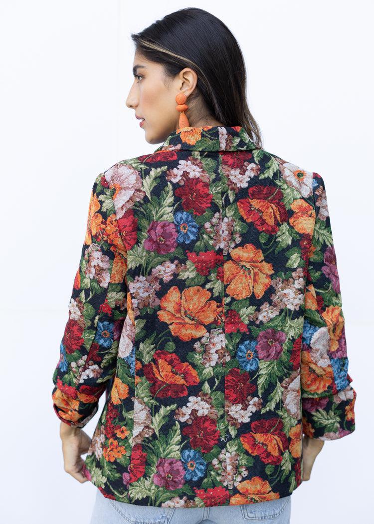 Kate Floral Blazer ***FINAL SALE***-Hand In Pocket