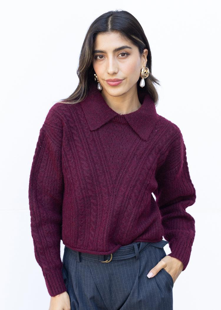 525 America Alicia Sweater-Hand In Pocket