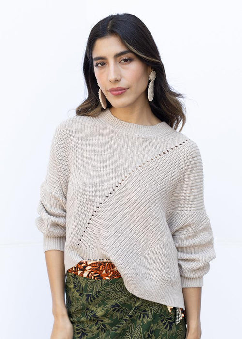 525 America Charli Sweater-Hand In Pocket