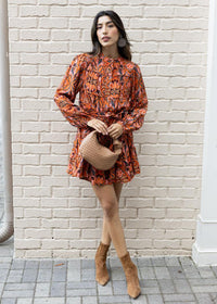 Venus Button Up Mini Dress-Hand In Pocket