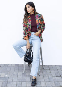 Kate Floral Blazer ***FINAL SALE***-Hand In Pocket