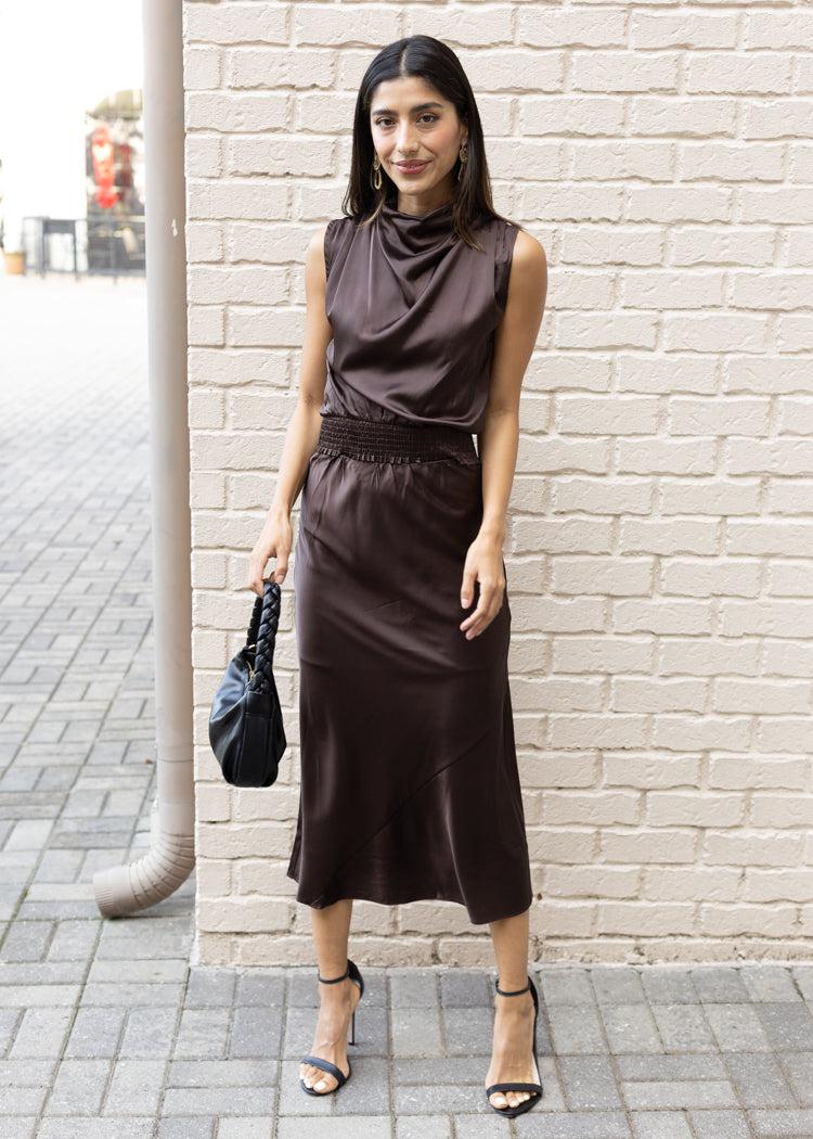 Heartloom Sheridan Skirt - Coco-Hand In Pocket