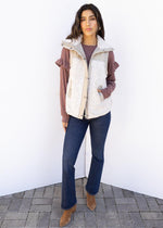 Blank NYC Angel Eyes Vest-Hand In Pocket