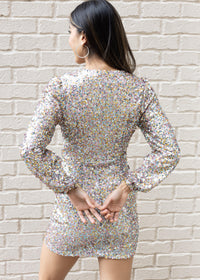 Adelyn Rae Randa Sequin Mini Dress ***FINAL SALE***-Hand In Pocket
