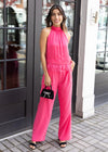 Central Park West Sylvie Marabou Feather Trimmed Top-Hand In Pocket