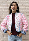 Amelia Quilted Reversible Jacket-Hand In Pocket