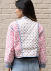 Amelia Quilted Reversible Jacket-Hand In Pocket