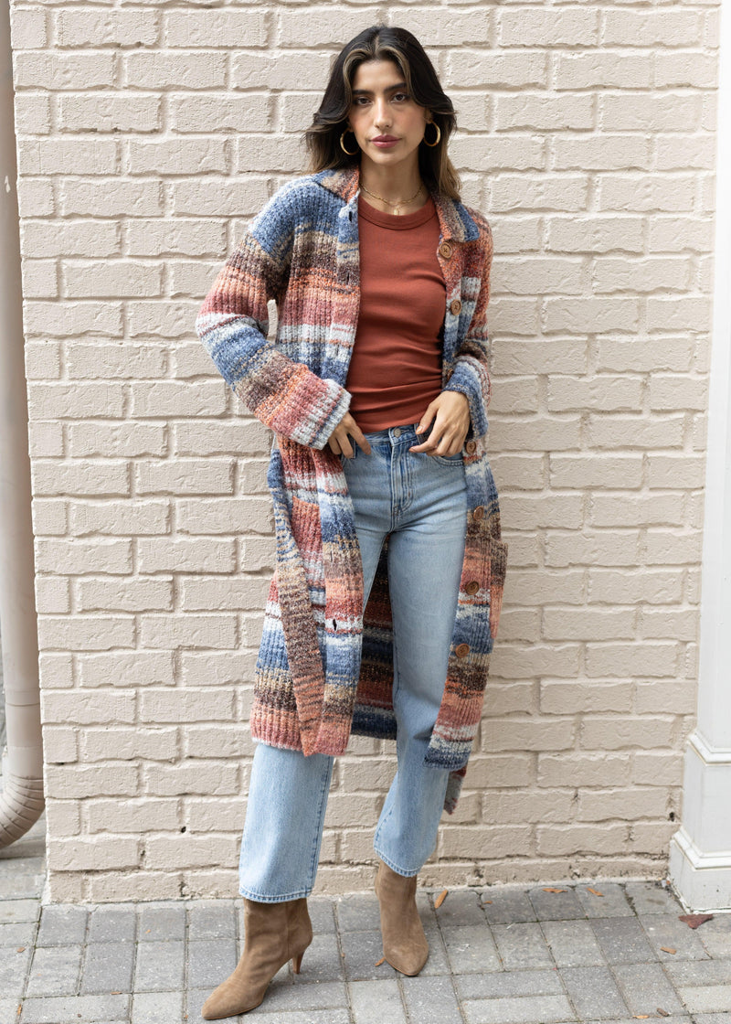 Central Park West Josie Duster-Hand In Pocket