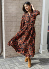 Cleobella Sabine Midi Dress - Canyon ***FINAL SALE***-Hand In Pocket