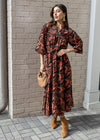 Cleobella Sabine Midi Dress - Canyon ***FINAL SALE***-Hand In Pocket