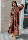 Cleobella Sabine Midi Dress - Canyon ***FINAL SALE***-Hand In Pocket