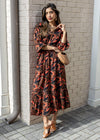 Cleobella Sabine Midi Dress - Canyon ***FINAL SALE***-Hand In Pocket